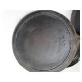 Nice Group of 3 Old Vintage Cast Iron Skillets