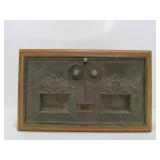 Nice Antique Postal Box Door Bank