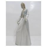 Large 12" ROYAL DOULTON Porcelain Figurine - "Demure"