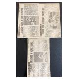 1964 Topps Giant 3 Card Star Lot - Joe Torre #26, Rocky Colavito #9, Luis Aparicia #39 Vintage Baseball Cards