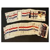 US Olympic Hall of Fame 90 Card Complete Card Set with 1980 Miracle on Ice Gold Medal Hockey Team
