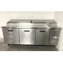 Randell 83" Stainless Steel Pizza Food Prep Table (Model 8383N-290) in Good Working Condition ($13,000 MSRP) - $500 Reserve Price