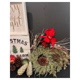 Christmas Art, Wreaths. Snowflakes and More!