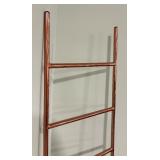 Copper Toned Decorative Ladder