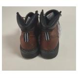 RED WING-STEEL TOE BOOT- Leather Work Boots- Size 7D