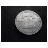 1948 D Franklin Half Dollar