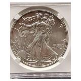 2012 NGC MS69 Silver American Eagle US Mint Walking Liberty Coin 1oz .999 fine