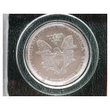 2001 American Silver Eagle US Mint Walking Liberty Coin 1oz .999 fine