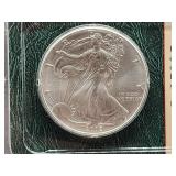 2002 American Silver Eagle US Mint Walking Liberty Coin 1oz .999 fine