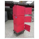 CAMBRO PAN CARRIERS WITH TRANSPORT DOLLY