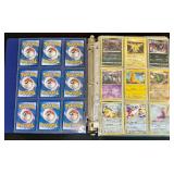 Binder of 160+ Pokemon Holo Trading Cards