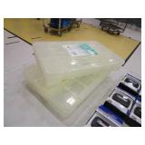 (17) (New) Pedometers (5) Used & Storage Totes
