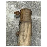 Antique/Vintage Wood and Metal Scythe Hay Sickle Farm Tool Lot
