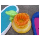 Inflatable Towable Water Toys 2 Loungers and Cooler