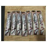 LENOX Lot of 7 Packs of- Power Arc Curved Reciprocating Blades( 5 blades per pack)