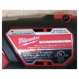 New Milwaukee Screwdriver Model # 2401-20 (Tool Only) (Retail $79)