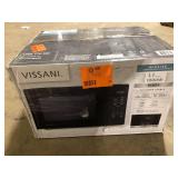 Vissani 1.1 cu. ft. Countertop Microwave Oven in Black  Customer Returns see Pictures