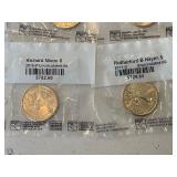 Presidential Dollar Coins Uncirculated and Proof