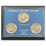 1979 Susan B. Anthony Dollar Coin Set