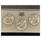 1983 Olympic Silver Dollar Set
