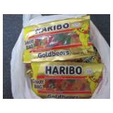 12- 3.5 oz Haribo goldbears...