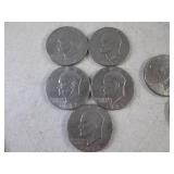 (CNTR) 10 Eisenhower Dollar Coins 1...
