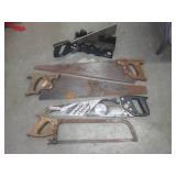 (EW4) Assorted Hand Saws...