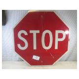 (BR1) Retired Stop Sign - 30" x 30"...