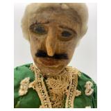 Vintage Antique Old Wood Carved Marionette
