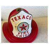 Texaco Fire Chief Toy Fireman Hat Helmet