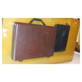 Briefcase (Samsonite) And Folder Notebook