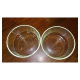 Pyrex Town And Country Casserole And Clear Bowls