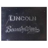 Metal Canaster Set. (3) Lincoln Beauty Ware.