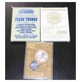 Frank Thomas - Cal Ripken Jr. & 1999 New York Yankees 23K Gold Card Lot | 3 Cards