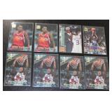 1996-97 Stadium Club Allen Iverson - Ray Allen - Marcus Camby Rookie Card Lot | 8 Rookie Cards