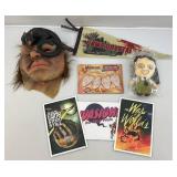 Vintage Halloween Mask (RELISTED DO TO NO SHOW) & More