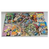 Misc. Comic Books Including CAPTAIN MARVEL & More (BAGGED)