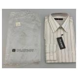 Vintage PLAYBOY Striped Dress Shirt Size (M) (NEW WITH TAG)