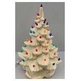Vintage 16" Ceramic Light-Up Christmas Tree