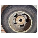 Pair of Used Tires and Rims P265/70R16