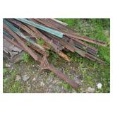 Assorted Steel Fence Posts