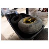 Assorted Utility Wheels and Tires