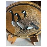 Large Resin Canadian Goose and Decor