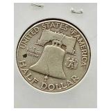 1950-D U.S. Mint Silver Franklin Half Dollar