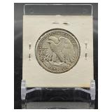 1942 U.S. Mint Silver Walking Liberty Half Dollar