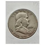 1958-D U.S. Mint Silver Franklin Half Dollar