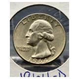 (4) Assorted U.S. Mint Silver Washington Quarters