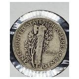 (9) Assorted U.S. Mint Silver Mercury Dimes