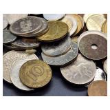 Large Assortment of Foreign Coins