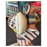 Molly Heizer Totem Pole / Artisan Hand Crafted Kachina Totem Pole by Molly Heizer / Stone Eater Molly Heizer